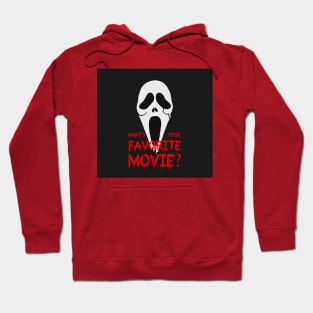 Whats You Favorite Movie Scream Face Hoodie